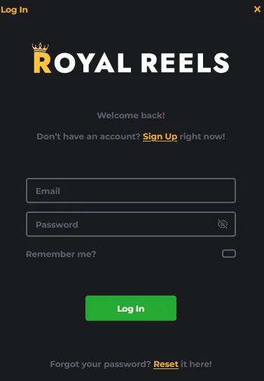 Royal Reels 6 Login