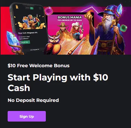 Royal Reels No Deposit Bonus